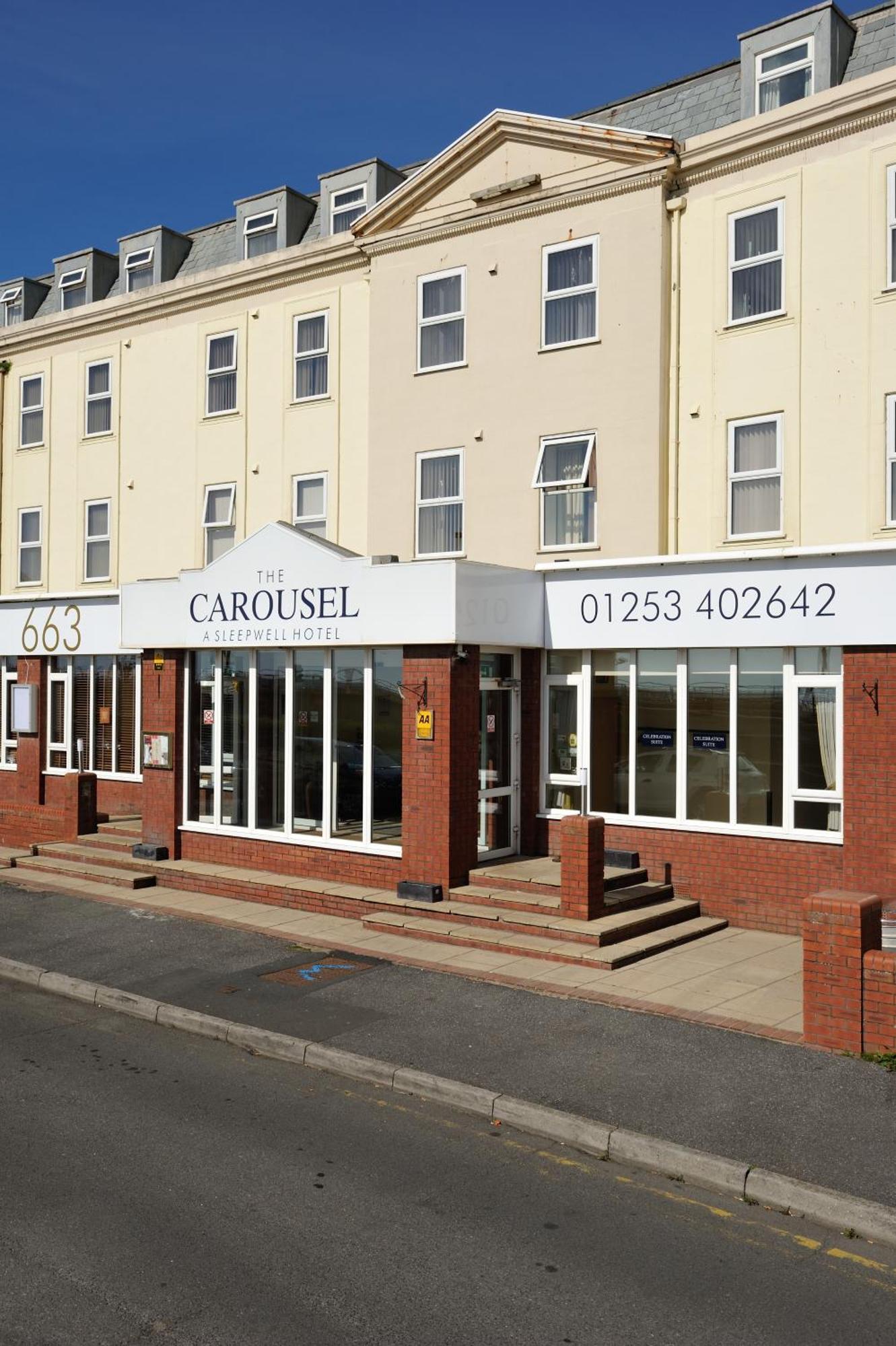 Carousel Hotel Blackpool Buitenkant foto